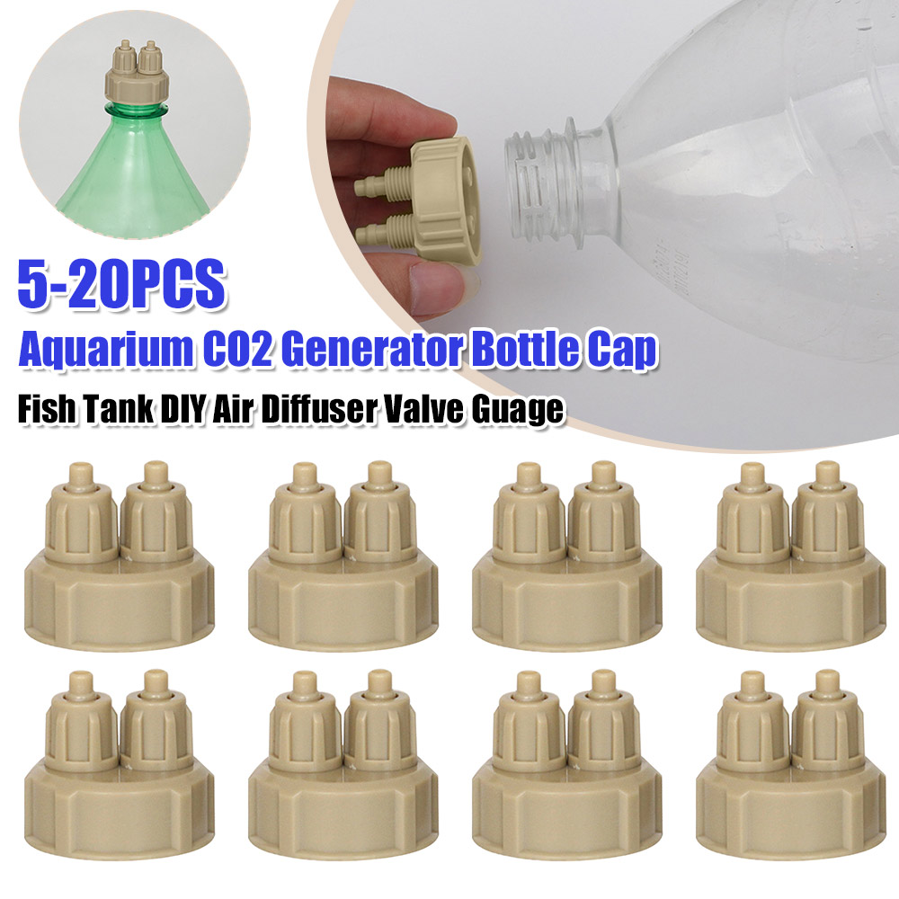 Aquarium Plant Live - Aquarium CO2 Generator Bottle Cap Fish