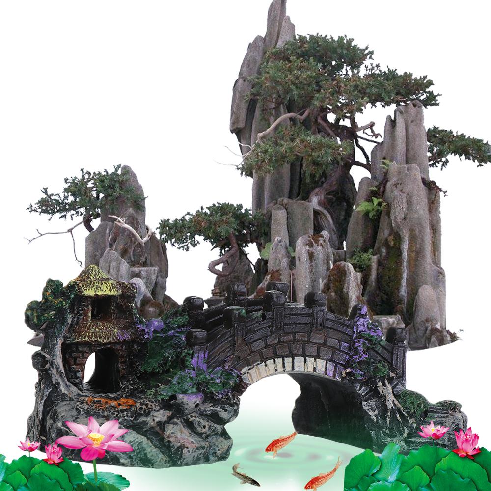 Aquarium Planted Tree - Arbor Tree Plant Aquatic Pet Supplies
