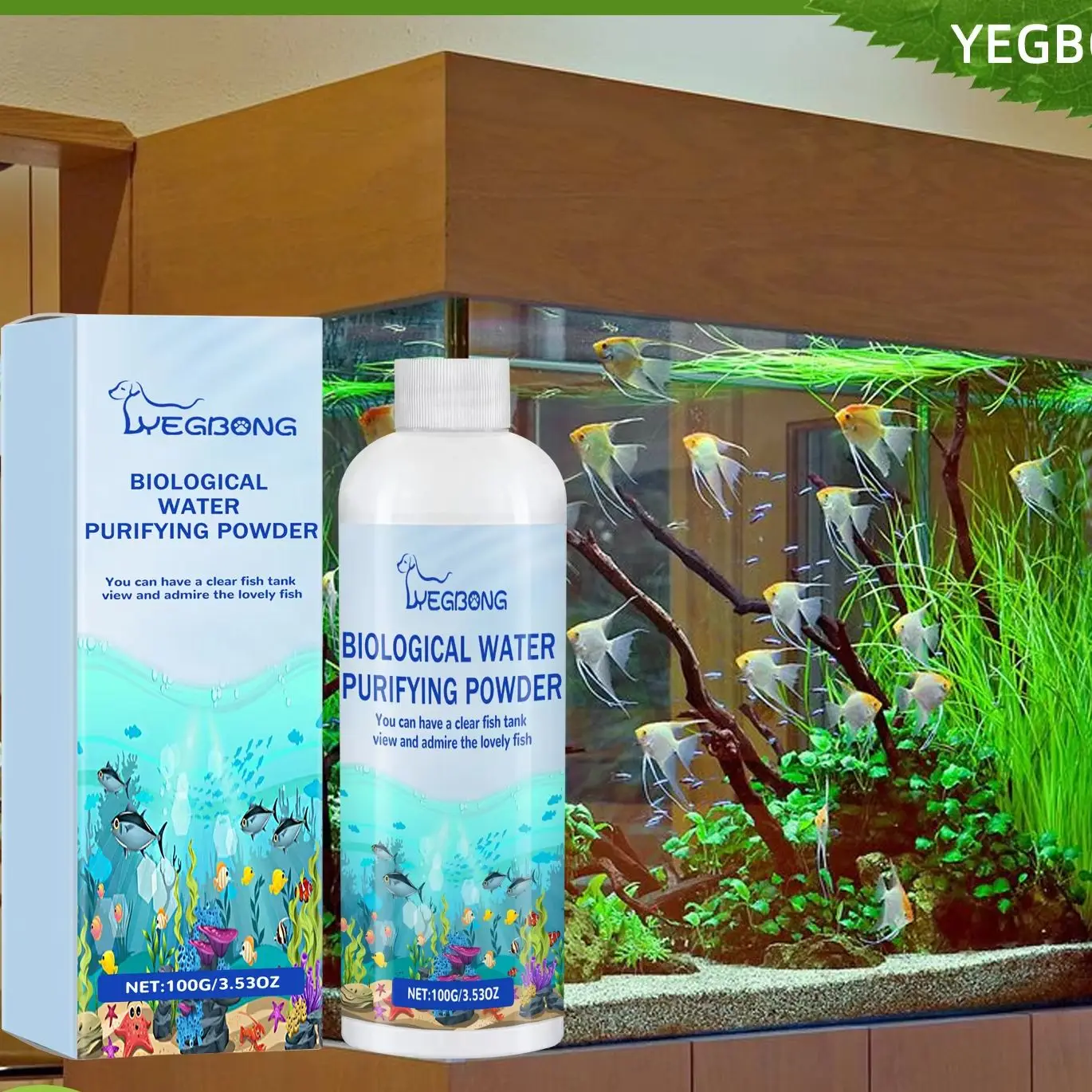 Biological Aquarium Algae Cont - огляд і ціна Planted Aquarium Algae Control