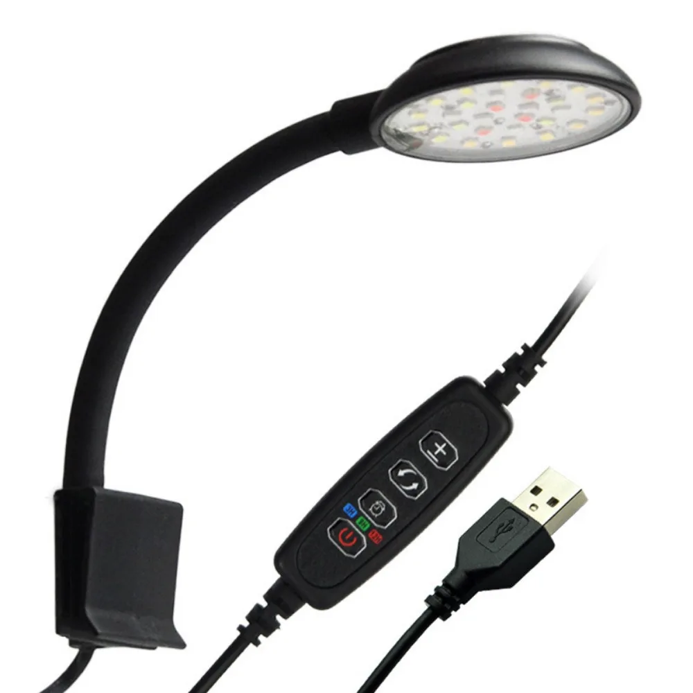 Clip on LED Aquarium Light Dim - огляд і ціна Planted Aquarium Freshwater