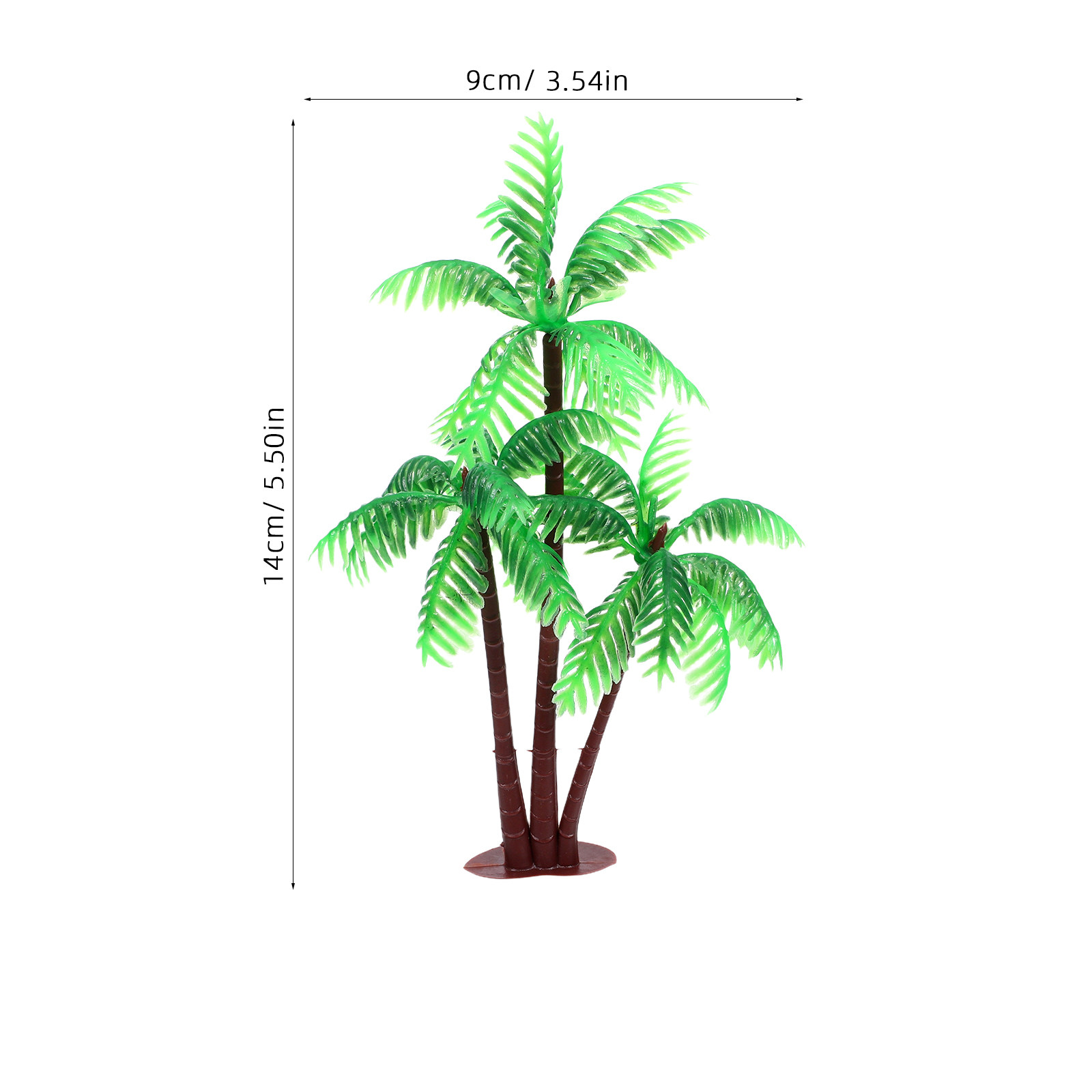 25pcs Artificial Coconut Faux  - огляд і ціна Aquarium Planted Tree