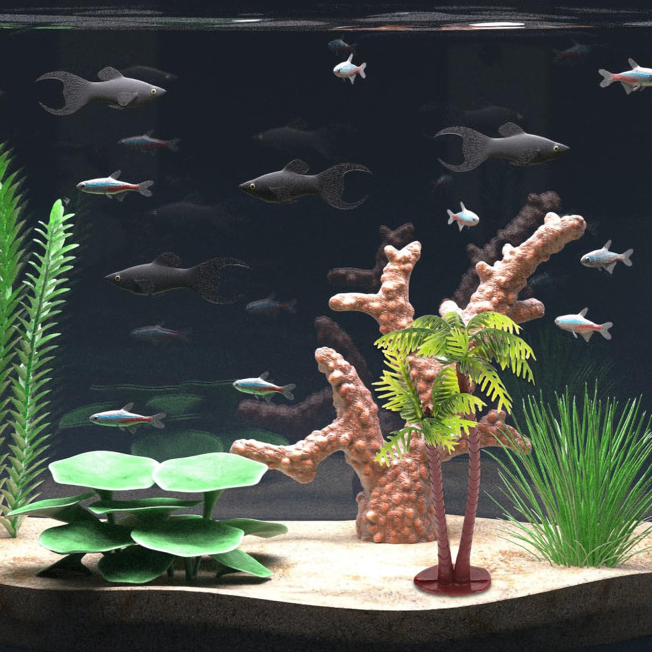 10/20/30/40/50 Pcs Tree Decor  - огляд і ціна Aquarium Planted Tree