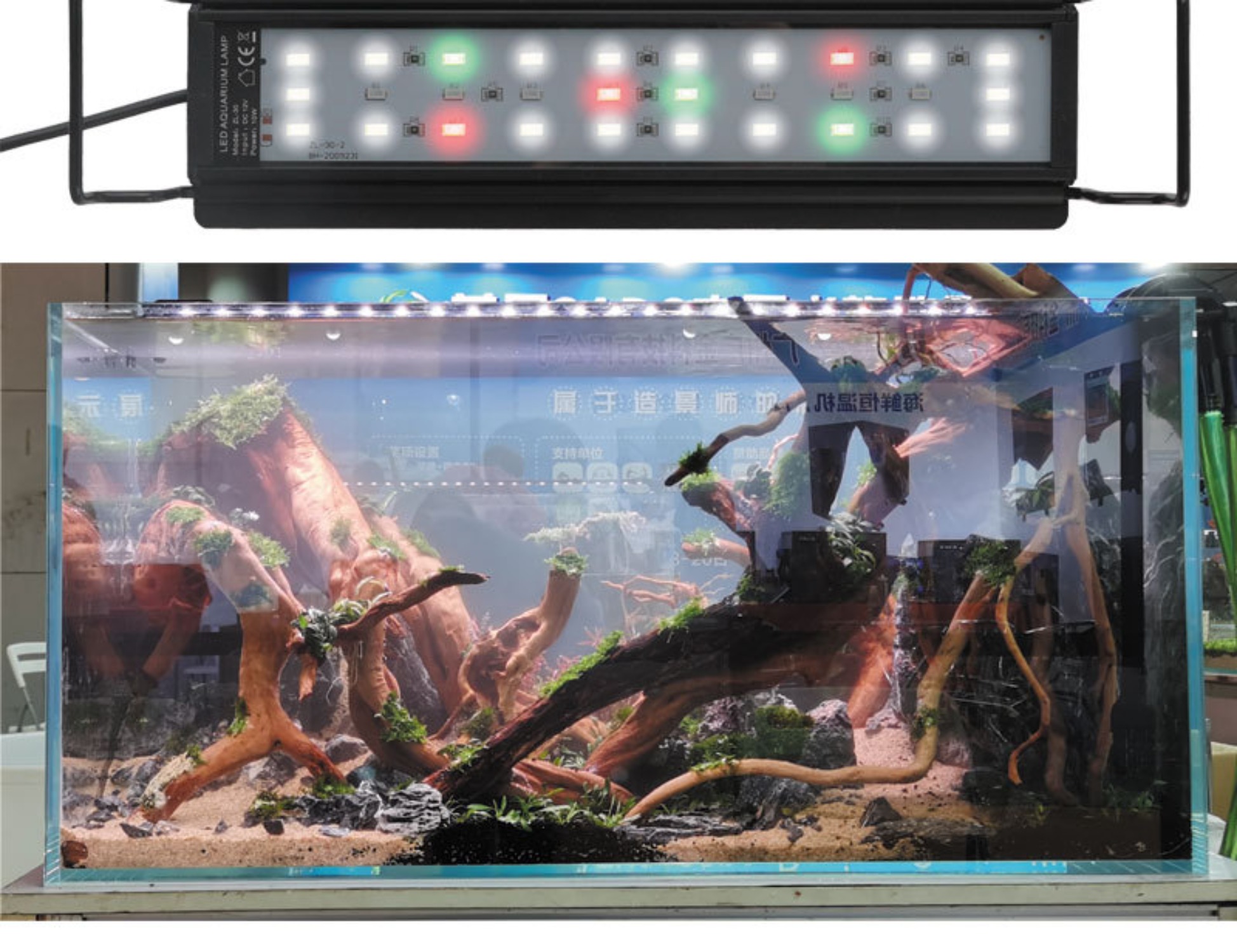 LED Aquarium Light 12 Inch wit - огляд і ціна Planted Aquarium Freshwater