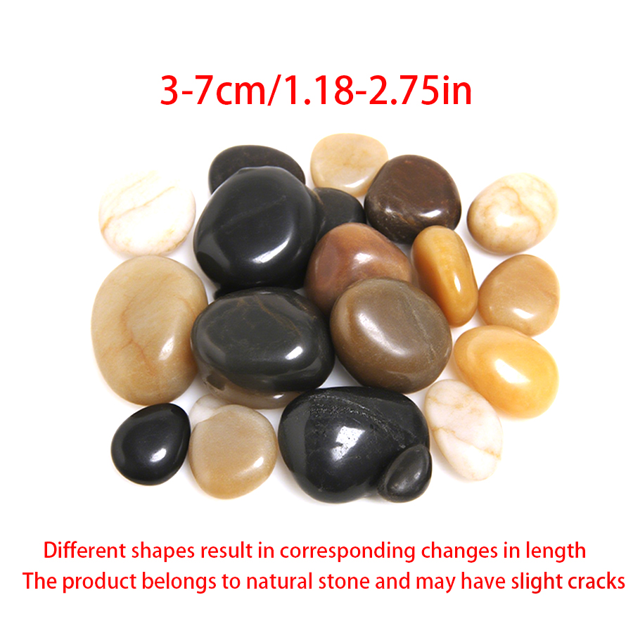 300-700g Smooth River Pebbles, - огляд і ціна Aquarium Plants