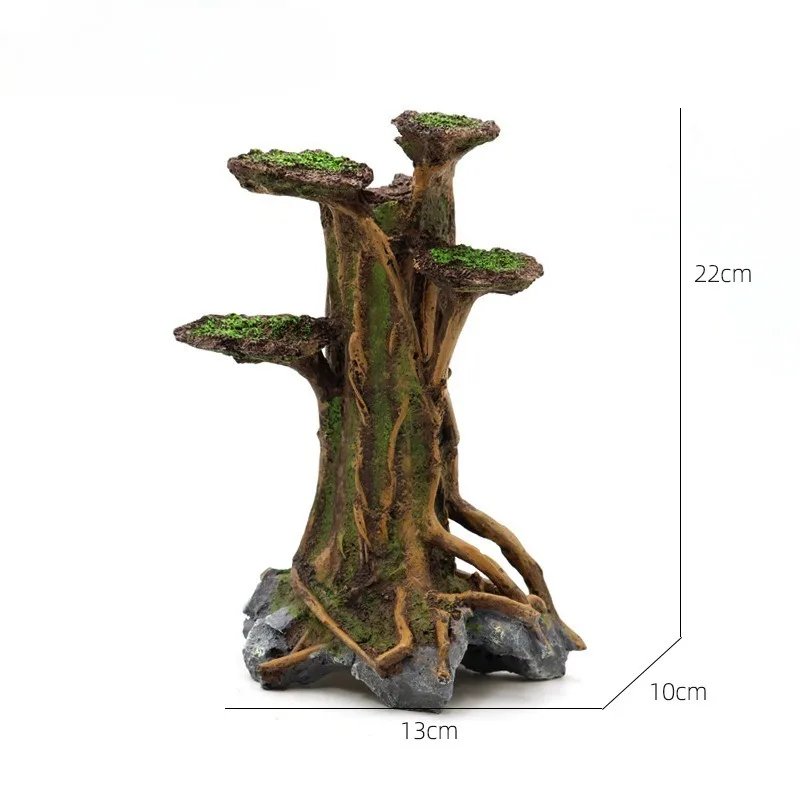 Artificial Moss Tree Driftwood - огляд і ціна Planted Aquarium Moss