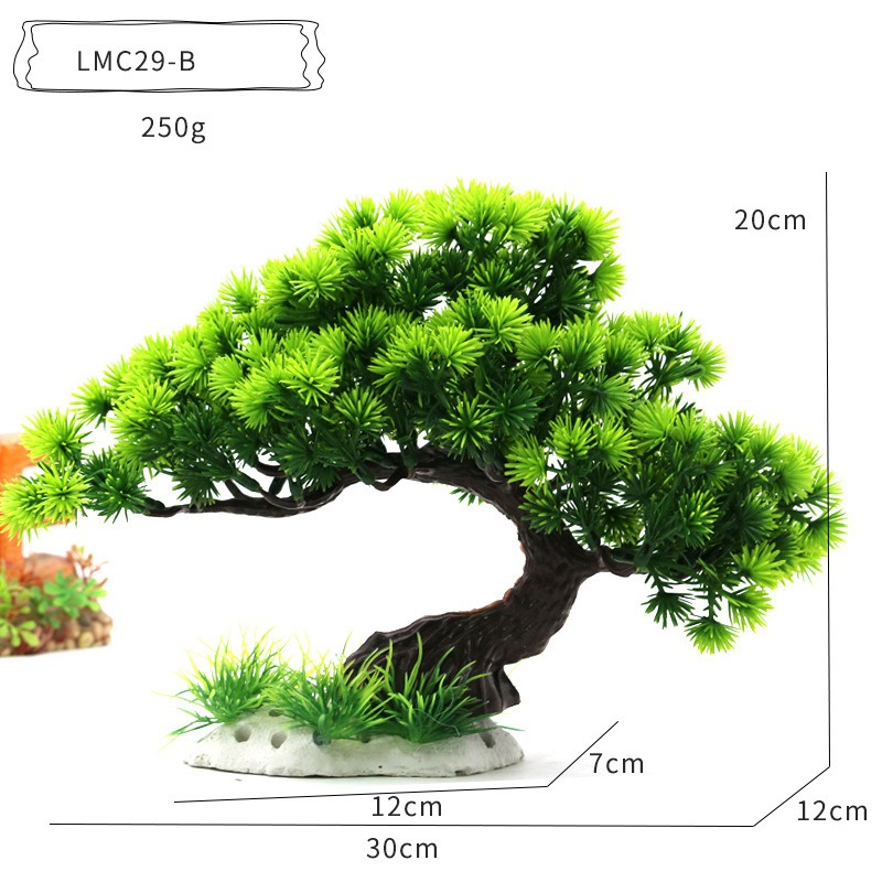 Plastic Water Plants Aquarium  - огляд і ціна Aquarium Planted Tree