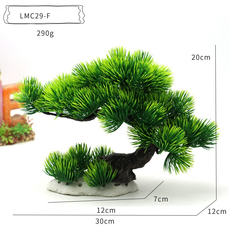 Plastic Water Plants Aquarium  - огляд і ціна Aquarium Planted Tree