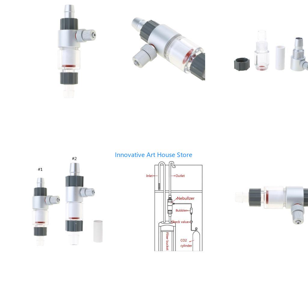 E1PC Plastic CO2 Diffuser for  - огляд і ціна Planted Aquarium Without Fish