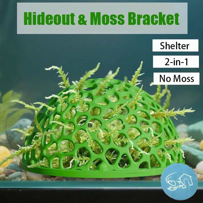 Aquarium Hideouts Cave Shelter - огляд і ціна Planted Aquarium Moss