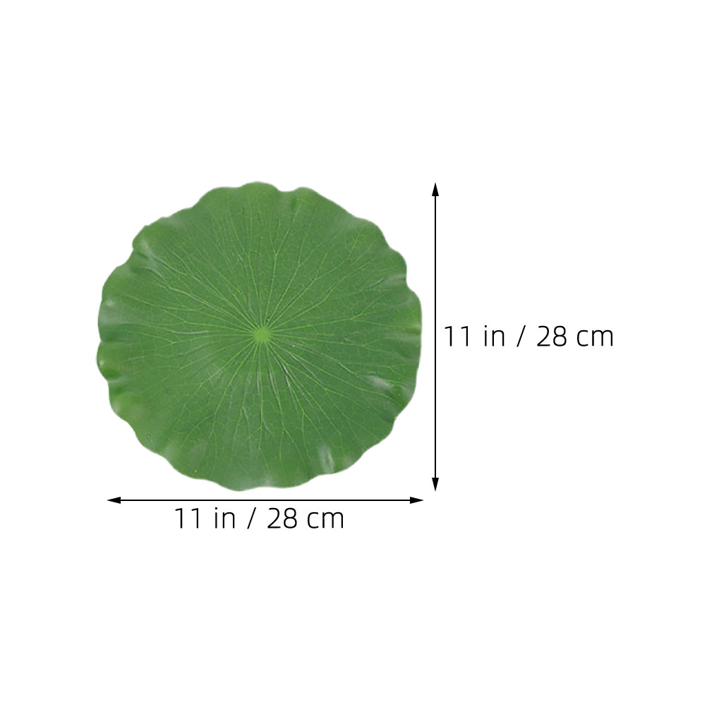 15Pcs Artificial Lily Pads Rea - огляд і ціна Aquarium Plants