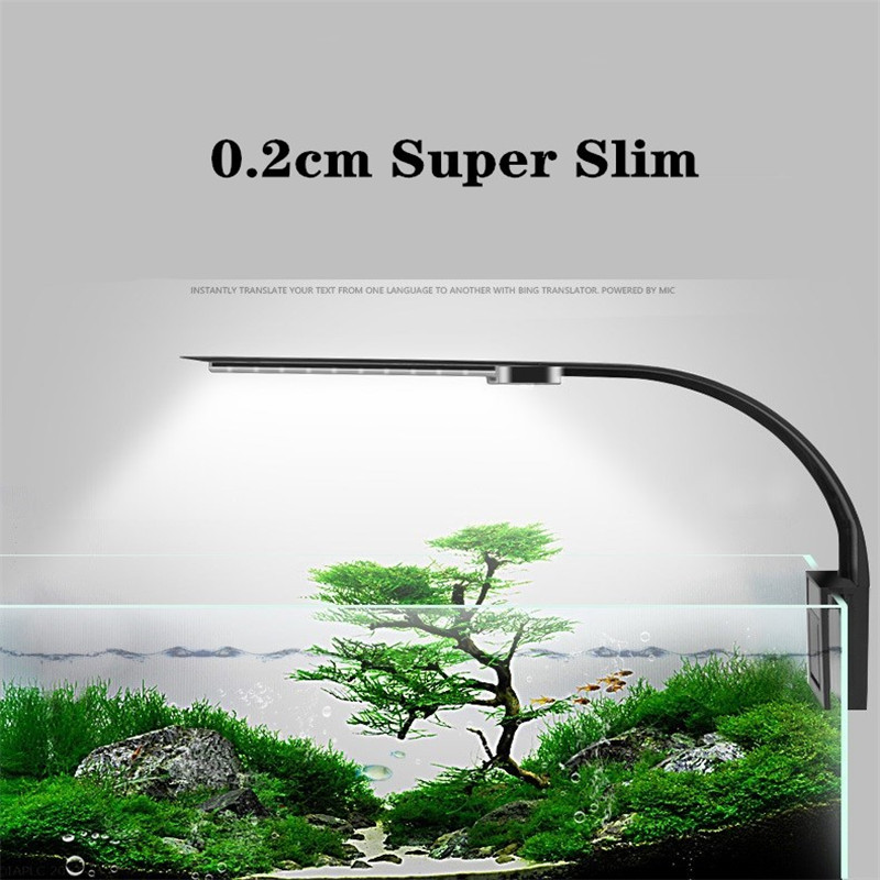 Super Slim LED Waterproof Clip - огляд і ціна Planted Aquarium Freshwater