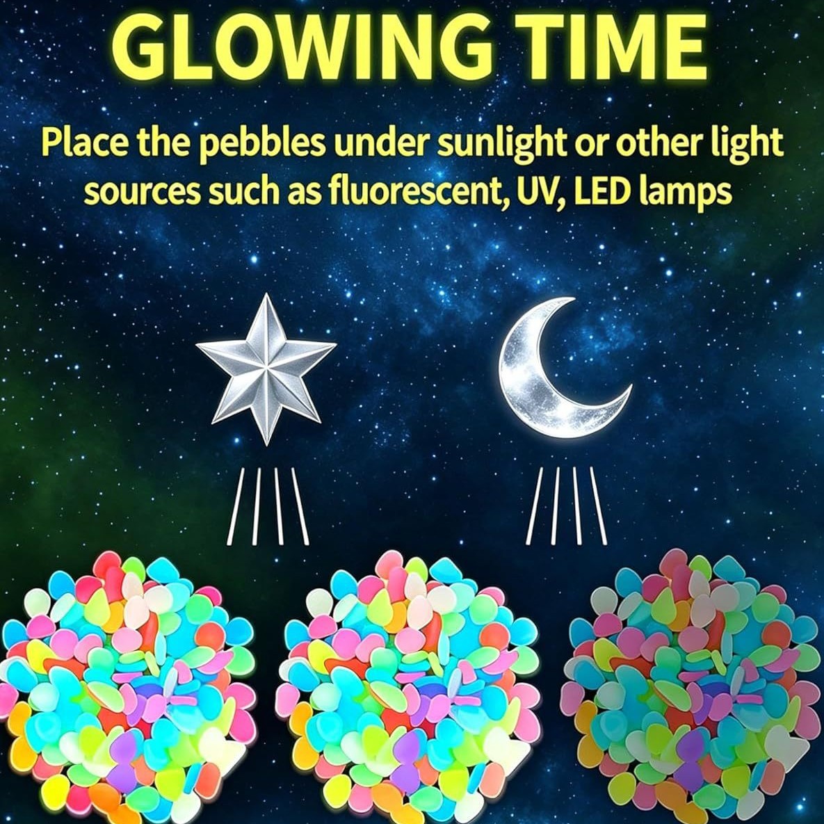 Colorful Glow In The Dark Lumi - огляд і ціна Aquarium Plants