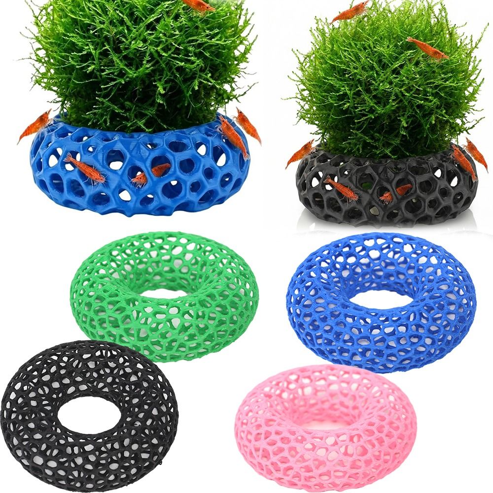 3D Printed Fish Shrimp Hiding  - огляд і ціна Planted Aquarium Moss