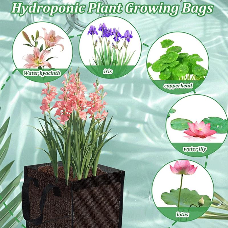 4 Pcs Black Mesh Pond Planting - огляд і ціна Aquarium Plants