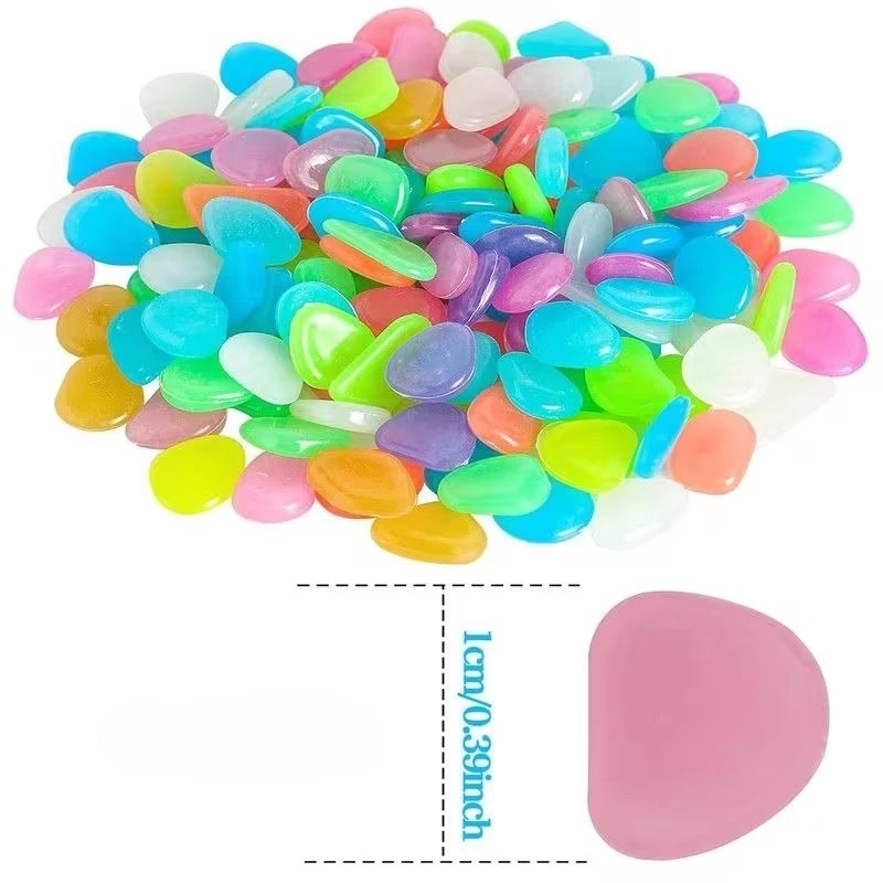 50-200pcs Glow in The Dark Peb - огляд і ціна Aquarium Plants