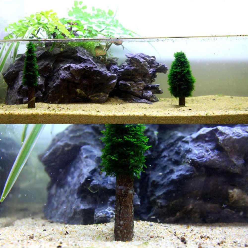 Simulation Christmas Tree Aqua - огляд і ціна Planted Aquarium Moss
