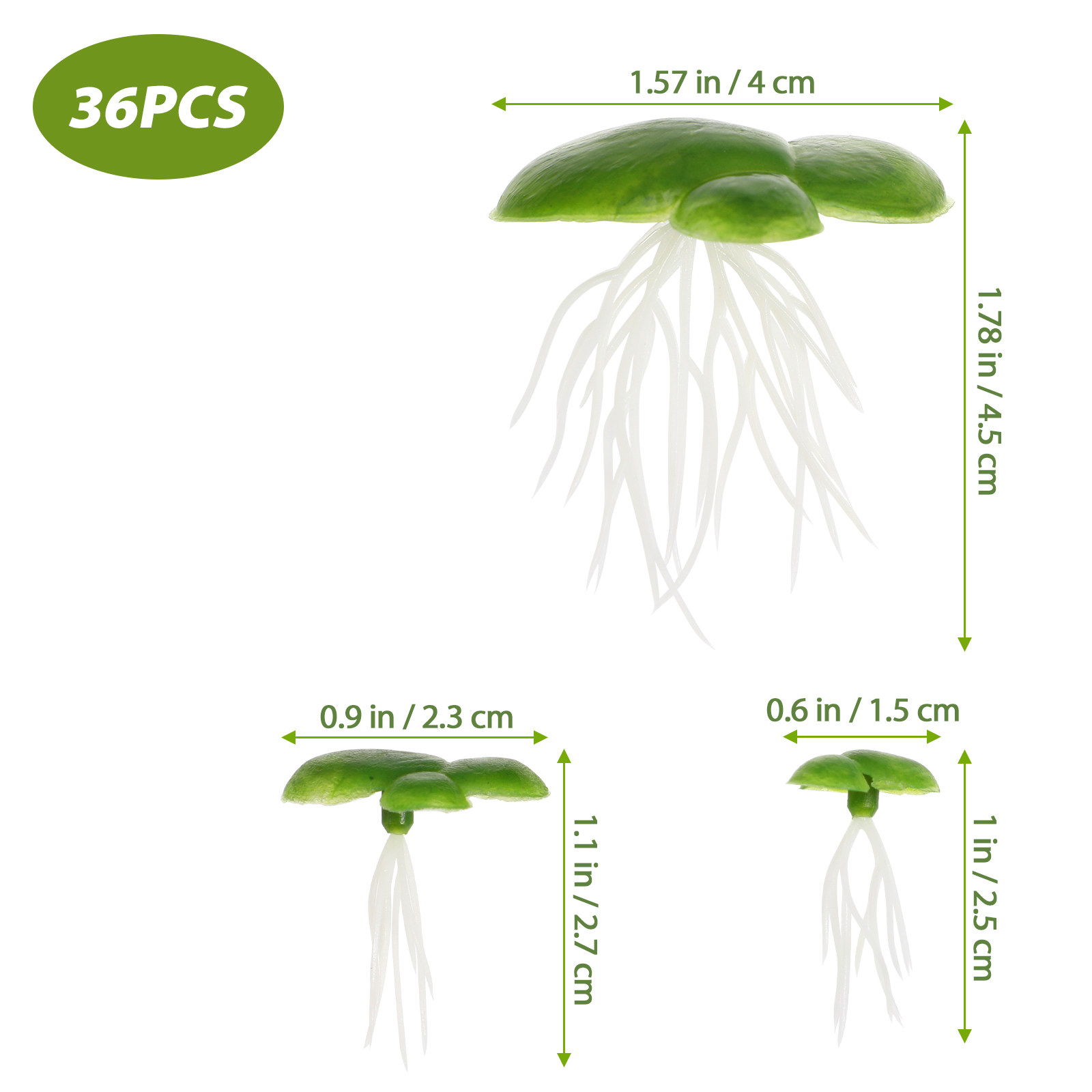 2Packs Fake Duckweed for Aquar - огляд і ціна Planted Aquarium Freshwater