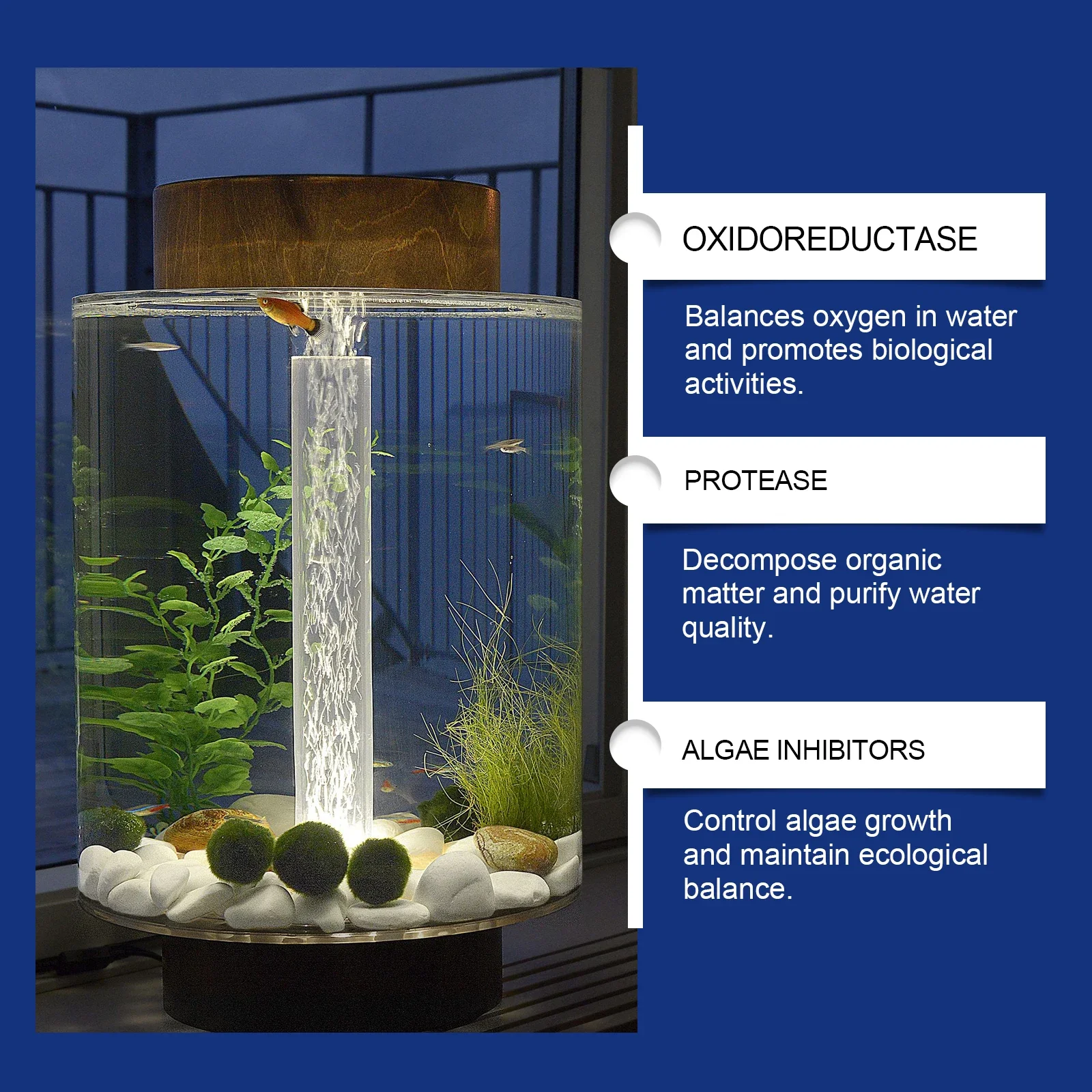 Aquarium Water Clarifier Fish  - огляд і ціна Aquarium Plant Liquid Fertilizer
