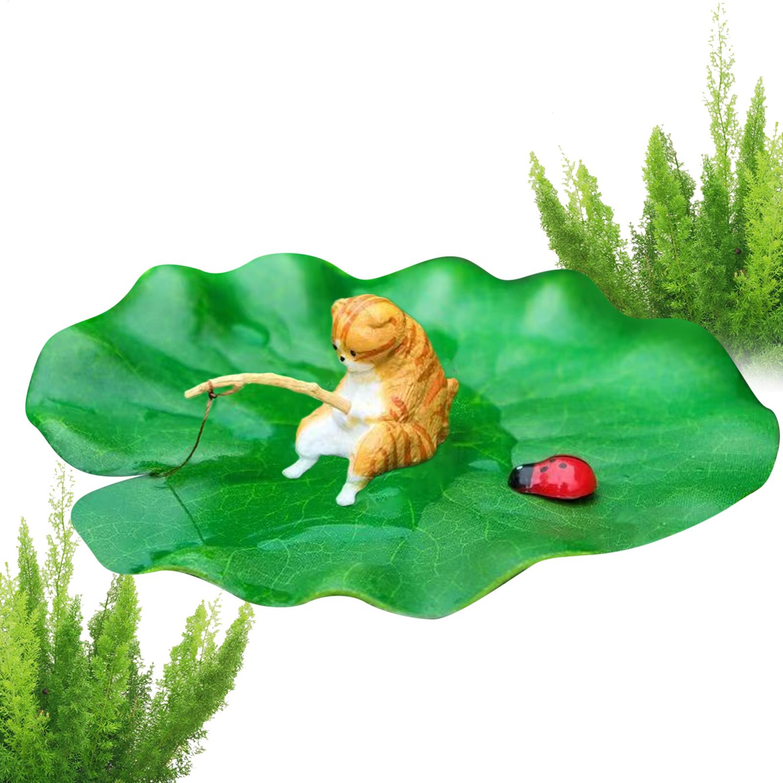 Mini Floating Cat Fishing Lotu - огляд і ціна Aquarium Planted Tree