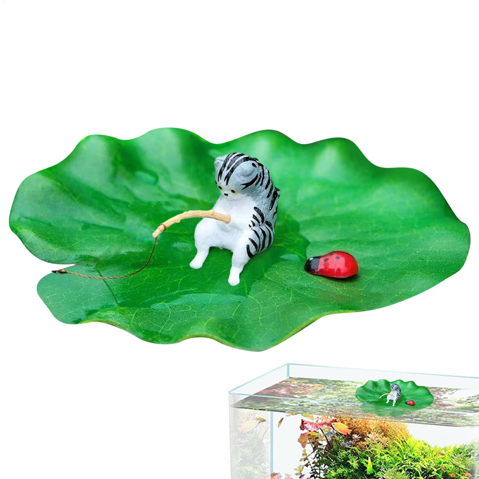 Mini Floating Cat Fishing Lotu - огляд і ціна Aquarium Planted Tree