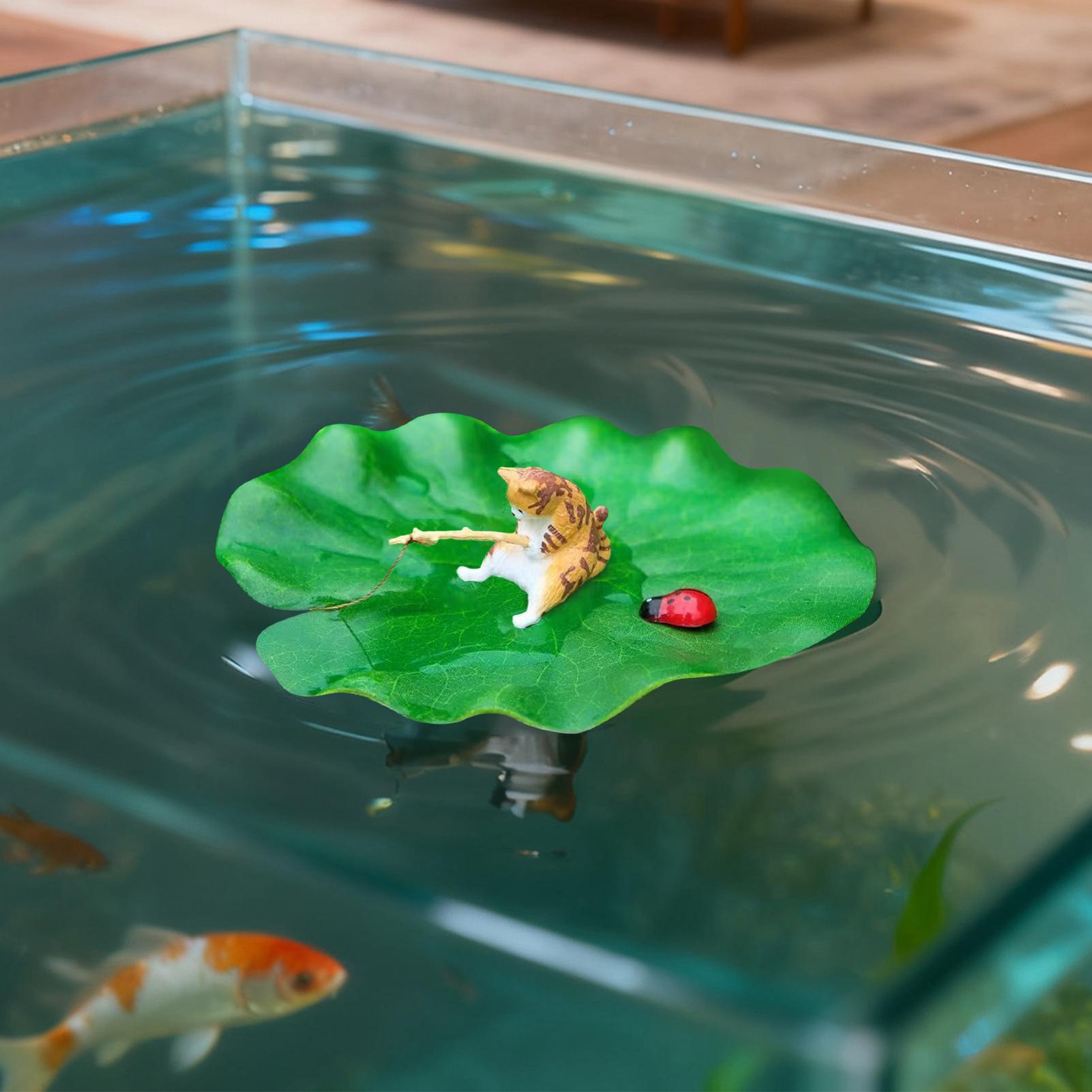 Mini Floating Cat Fishing Lotu - огляд і ціна Aquarium Planted Tree