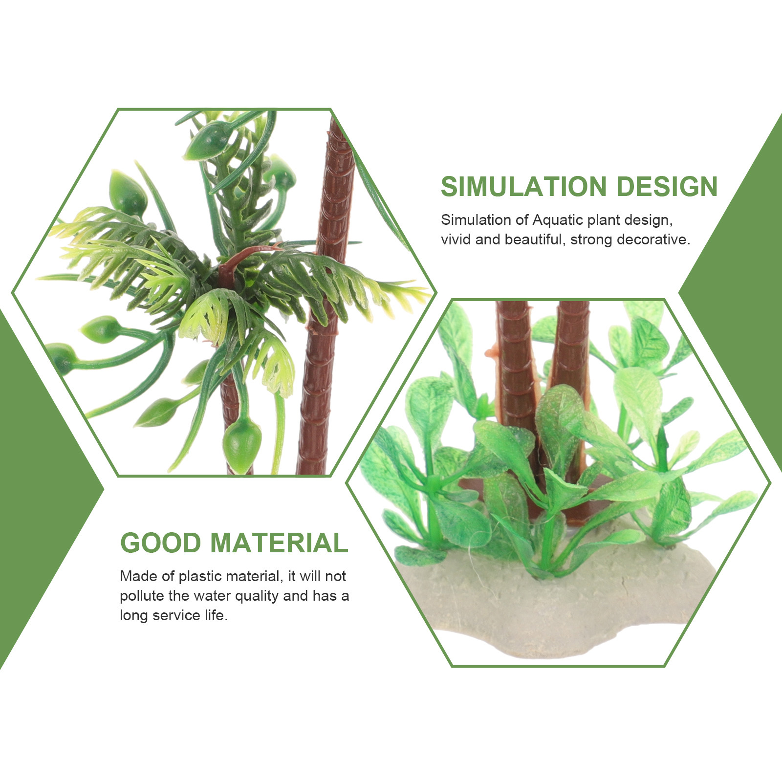 Simulated Aquarium Plant Decor - огляд і ціна Aquarium Planted Tree