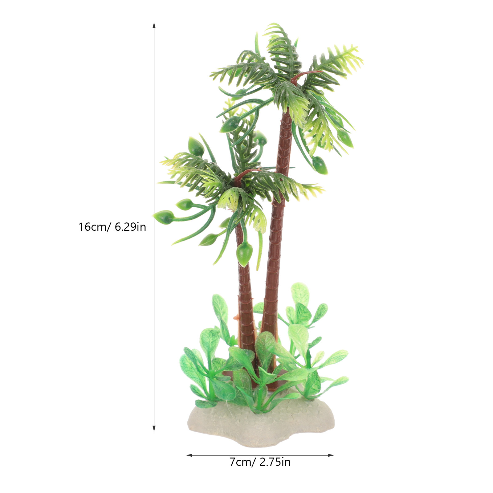 Simulated Aquarium Plant Decor - огляд і ціна Aquarium Planted Tree