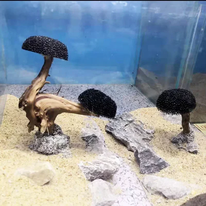 Fish Tank Plant Moss Tree Deco - огляд і ціна Planted Aquarium Without Fish