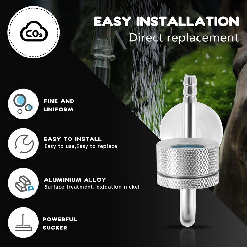 A53Q-Set CO2 Diffuser Atomizer - огляд і ціна Planted Aquarium Moss